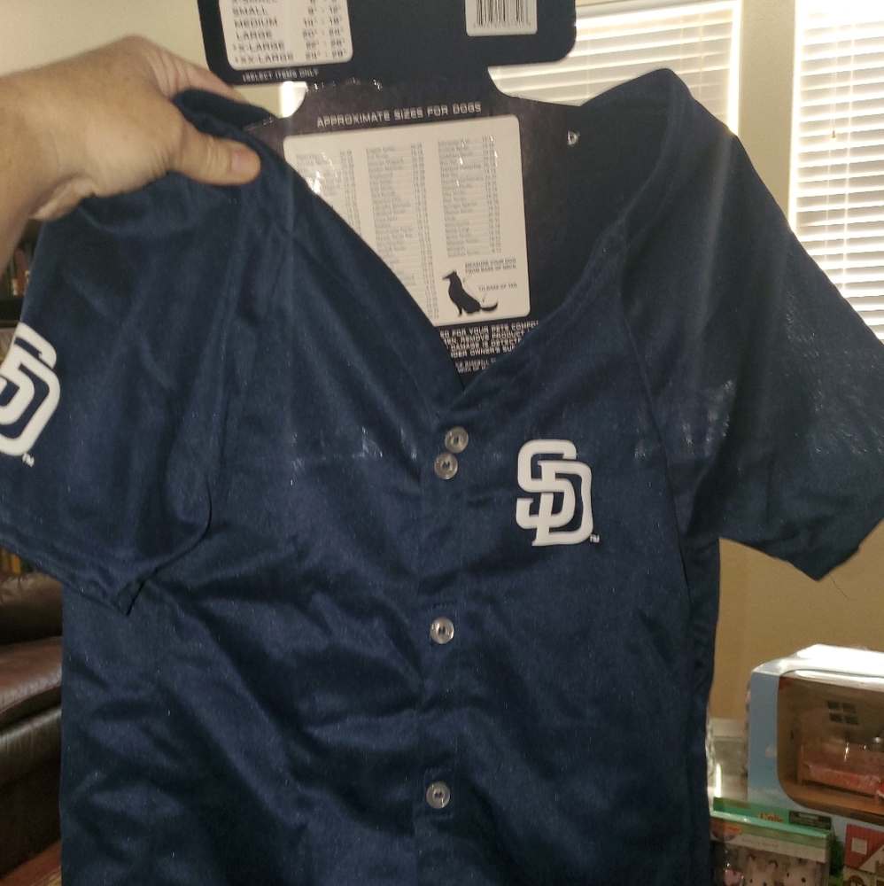 ♧ Dog MLB XXL Jersey Padres NEW - Picture 4 of 8